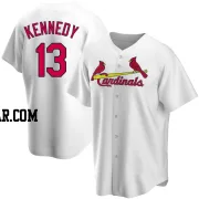 Buddy Kennedy Youth St. Louis Cardinals White Replica Home Jersey