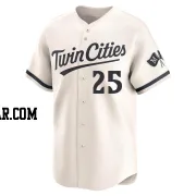 Byron Buxton Men's Minnesota Twins Cream Limited Alternate Jersey