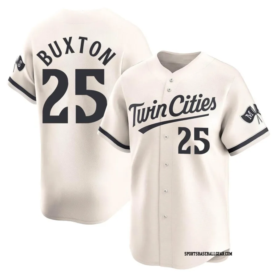 Byron Buxton Men's Minnesota Twins Cream Limited Alternate Jersey