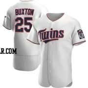 Byron Buxton Men's Minnesota Twins White Authentic Home Jersey