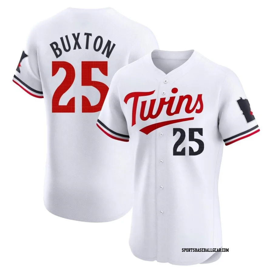 Byron Buxton Men's Minnesota Twins White Elite Home Jersey