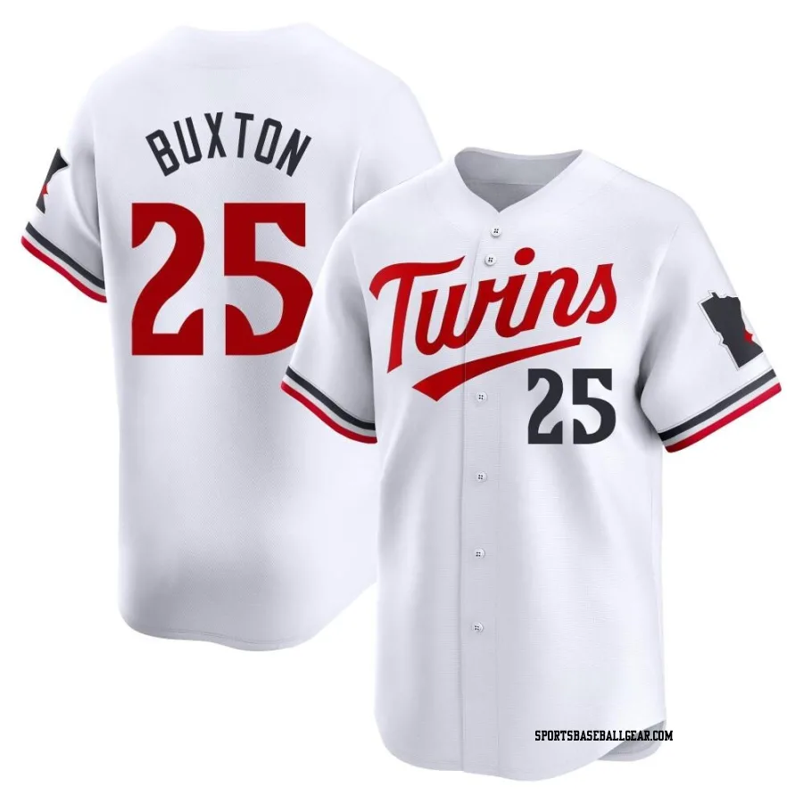 Byron Buxton Men's Minnesota Twins White Limited Home Jersey