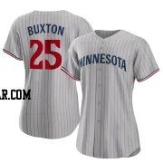 Byron Buxton Women's Minnesota Twins Gray Authentic Road Jersey