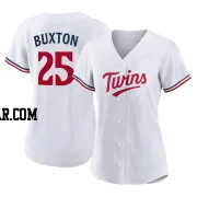 Byron Buxton Women's Minnesota Twins White Authentic Home Jersey