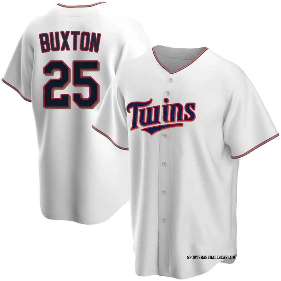 Byron Buxton Youth Minnesota Twins White Replica Home Jersey