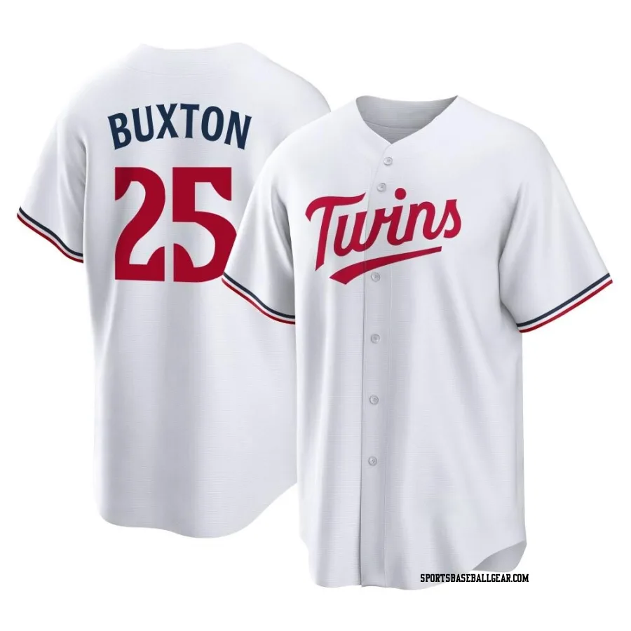 Byron Buxton Youth Minnesota Twins White Replica Home Jersey