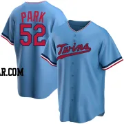 Byung-Ho Park Men's Minnesota Twins Light Blue Replica Alternate Jersey