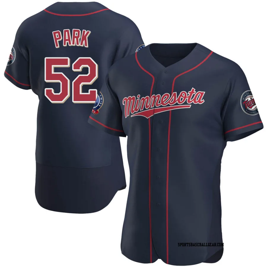 Byung-Ho Park Men's Minnesota Twins Navy Authentic Alternate 60th Season Jersey