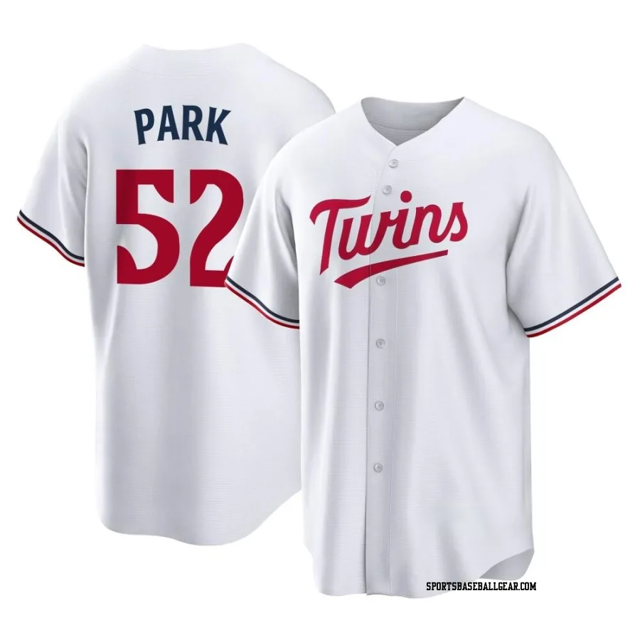 Byung-Ho Park Men's Minnesota Twins White Replica Home Jersey