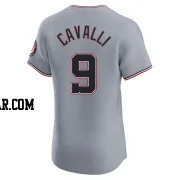 Cade Cavalli Men's Washington Nationals Gray Elite Road Jersey