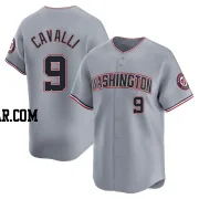 Cade Cavalli Men's Washington Nationals Gray Limited Road Jersey