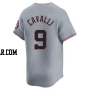 Cade Cavalli Men's Washington Nationals Gray Limited Road Jersey