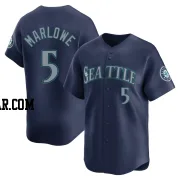 Cade Marlowe Men's Seattle Mariners Navy Limited Road Jersey