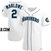 Cade Marlowe Men's Seattle Mariners White Authentic Home Jersey