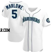 Cade Marlowe Men's Seattle Mariners White Authentic Home Jersey