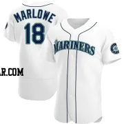 Cade Marlowe Men's Seattle Mariners White Authentic Home Jersey