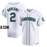 Cade Marlowe Men's Seattle Mariners White Limited Home Jersey