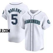 Cade Marlowe Men's Seattle Mariners White Limited Home Jersey