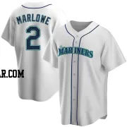 Cade Marlowe Men's Seattle Mariners White Replica Home Jersey