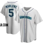 Cade Marlowe Men's Seattle Mariners White Replica Home Jersey