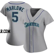 Cade Marlowe Women's Seattle Mariners Gray Authentic Road Jersey