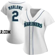 Cade Marlowe Women's Seattle Mariners White Authentic Home Jersey