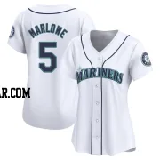 Cade Marlowe Women's Seattle Mariners White Limited Home Jersey