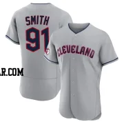 Cade Smith Men's Cleveland Guardians Gray Authentic Road Jersey