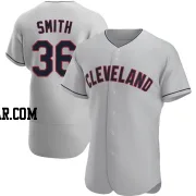 Cade Smith Men's Cleveland Guardians Gray Authentic Road Jersey