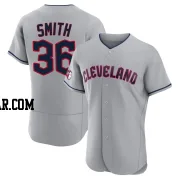 Cade Smith Men's Cleveland Guardians Gray Authentic Road Jersey