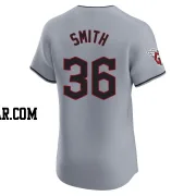 Cade Smith Men's Cleveland Guardians Gray Elite Road Jersey