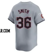 Cade Smith Men's Cleveland Guardians Gray Limited Road Jersey