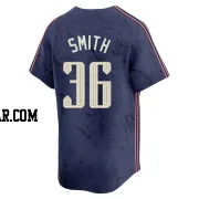 Cade Smith Men's Cleveland Guardians Navy Limited 2024 City Connect Jersey