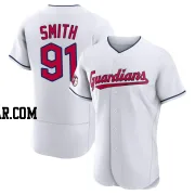 Cade Smith Men's Cleveland Guardians White Authentic Home Jersey