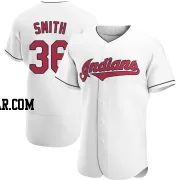 Cade Smith Men's Cleveland Guardians White Authentic Home Jersey