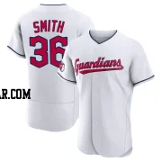 Cade Smith Men's Cleveland Guardians White Authentic Home Jersey