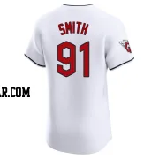 Cade Smith Men's Cleveland Guardians White Elite Home Jersey