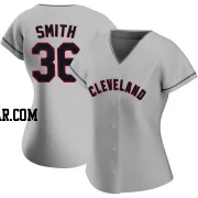 Cade Smith Women's Cleveland Guardians Gray Authentic Road Jersey