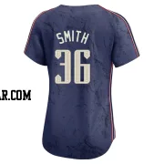 Cade Smith Women's Cleveland Guardians Navy Limited 2024 City Connect Jersey