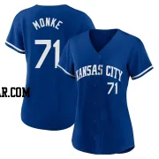 Caden Monke Men's Kansas City Royals Royal Replica 2022 Alternate Jersey