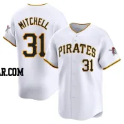 Cal Mitchell Men's Pittsburgh Pirates White Limited Home Jersey