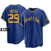 Cal Raleigh Men's Seattle Mariners Royal Replica 2023 City Connect Jersey