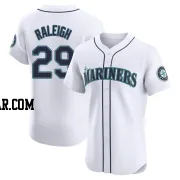 Cal Raleigh Men's Seattle Mariners White Elite Home Jersey