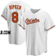 Cal Ripken Men's Baltimore Orioles White Replica Home Jersey