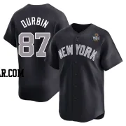 Caleb Durbin Youth New York Yankees Navy Limited Alternate 2024 World Series Jersey