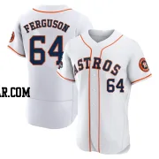 Caleb Ferguson Men's Houston Astros White Authentic 2022 World Series Champions Home Jersey