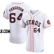 Caleb Ferguson Men's Houston Astros White Elite Home Jersey