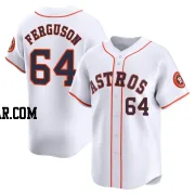 Caleb Ferguson Men's Houston Astros White Limited Home Jersey