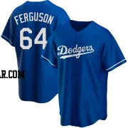 Caleb Ferguson Men's Los Angeles Dodgers Royal Replica Alternate Jersey