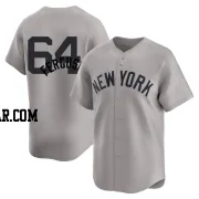 Caleb Ferguson Men's New York Yankees Gray Limited Away 2nd Jersey